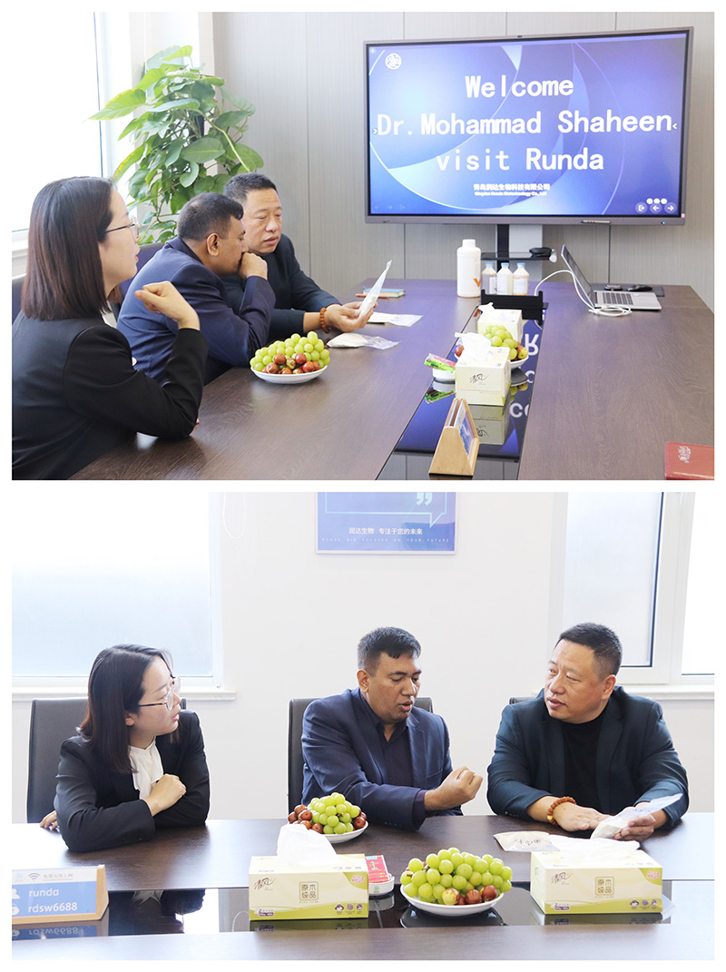 携手并进，相助共赢！热烈接待外洋客户莅临尊龙凯时生物旅行考察！