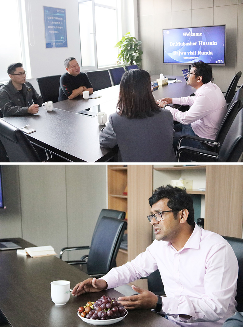 头条新闻丨热烈接待巴基斯坦客户莅临尊龙凯时生物旅行考察！